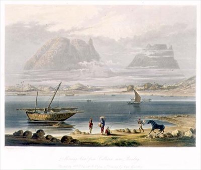 Vue matinale de Calliann, près de Bombay, du Volume I de 