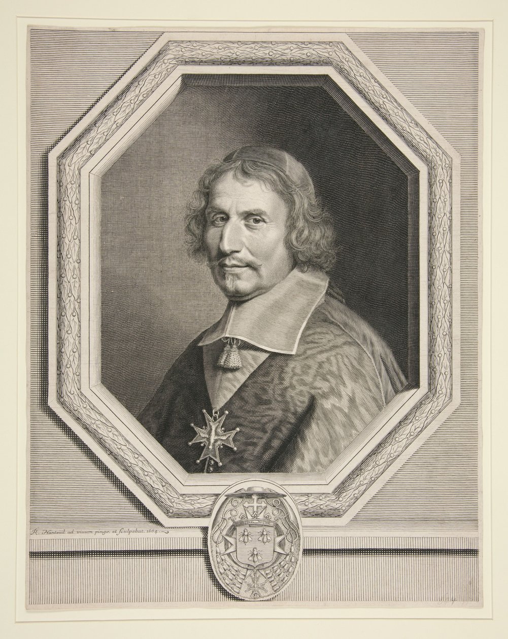 Cardinal Antoine Barberin, archevêque de Reims - Robert Nanteuil