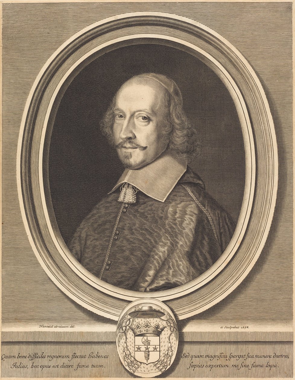 Cardinal Jules Mazarin - Robert Nanteuil
