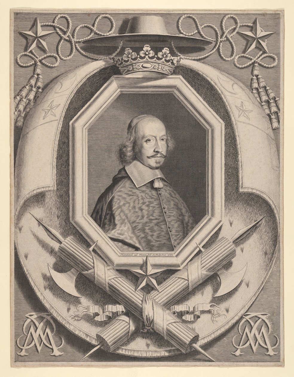 Cardinal Jules Mazarin - Robert Nanteuil