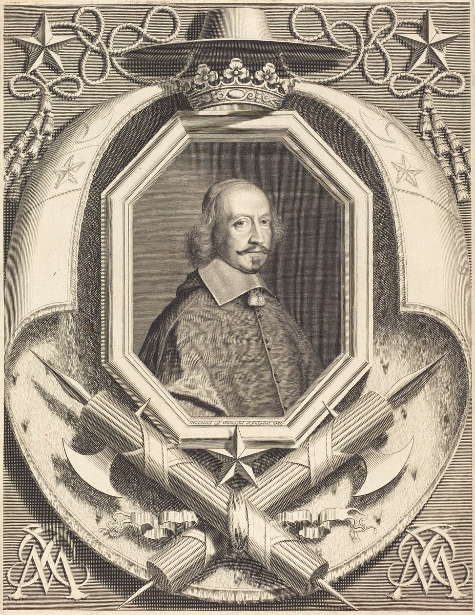 Cardinal Jules Mazarin - Robert Nanteuil