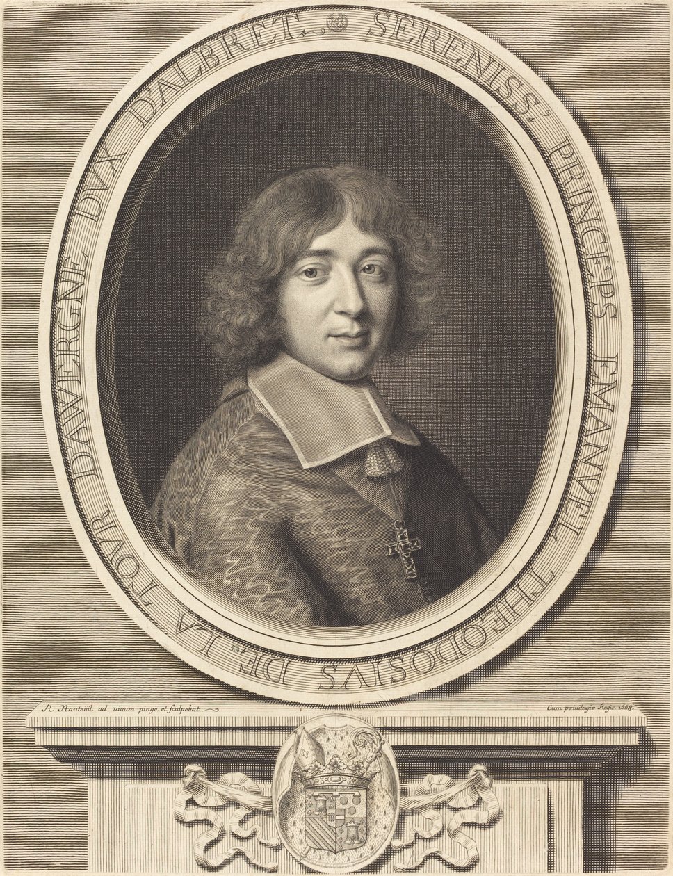 Cardinal de Bouillon - Robert Nanteuil