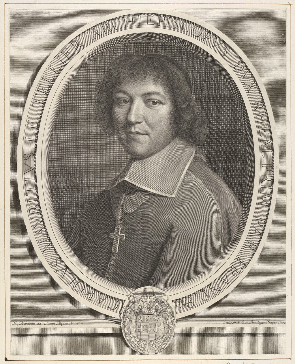 Charles-Maurice le Tellier - Robert Nanteuil