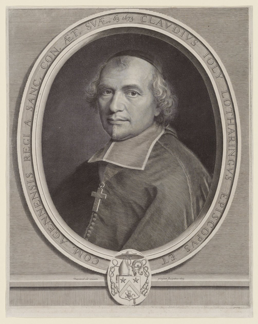 Claude Joly, Évêque - Robert Nanteuil