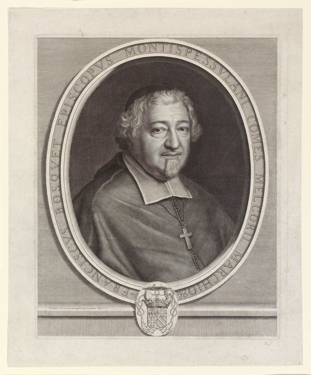 François Bosquet, évêque de Montpellier - Robert Nanteuil