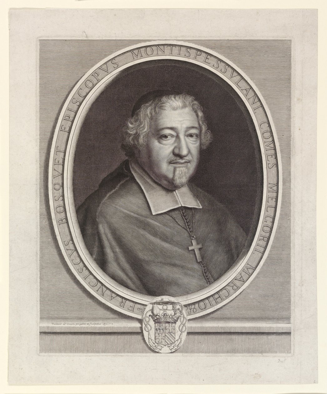 François Bosquet, Évêque de Montpellier - Robert Nanteuil