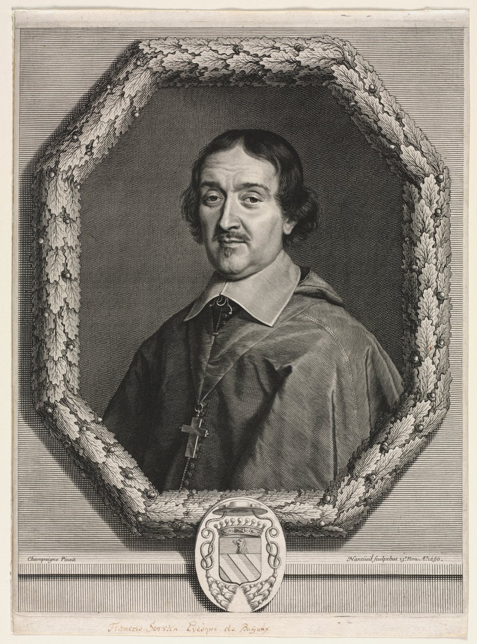 François Servien, Évêque de Bayeux, 1656 - Robert Nanteuil