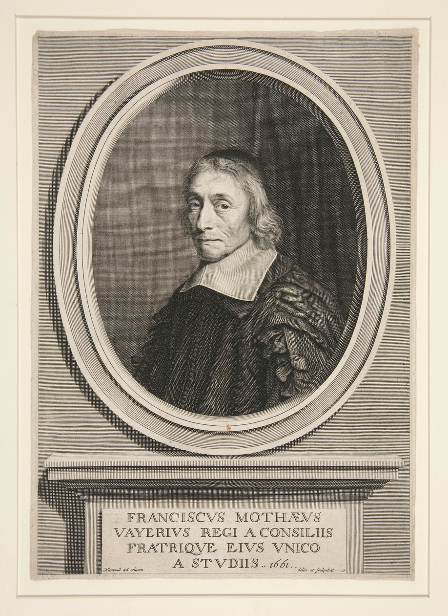François de la Mothe-Le Vayer, Conseiller - Robert Nanteuil