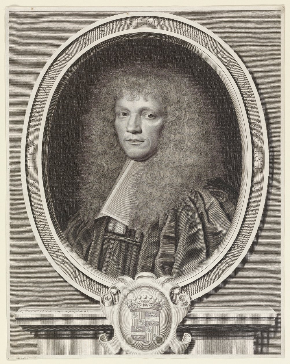 François-Antoine Dulieu de Chenevoux, Maître des Comptes - Robert Nanteuil