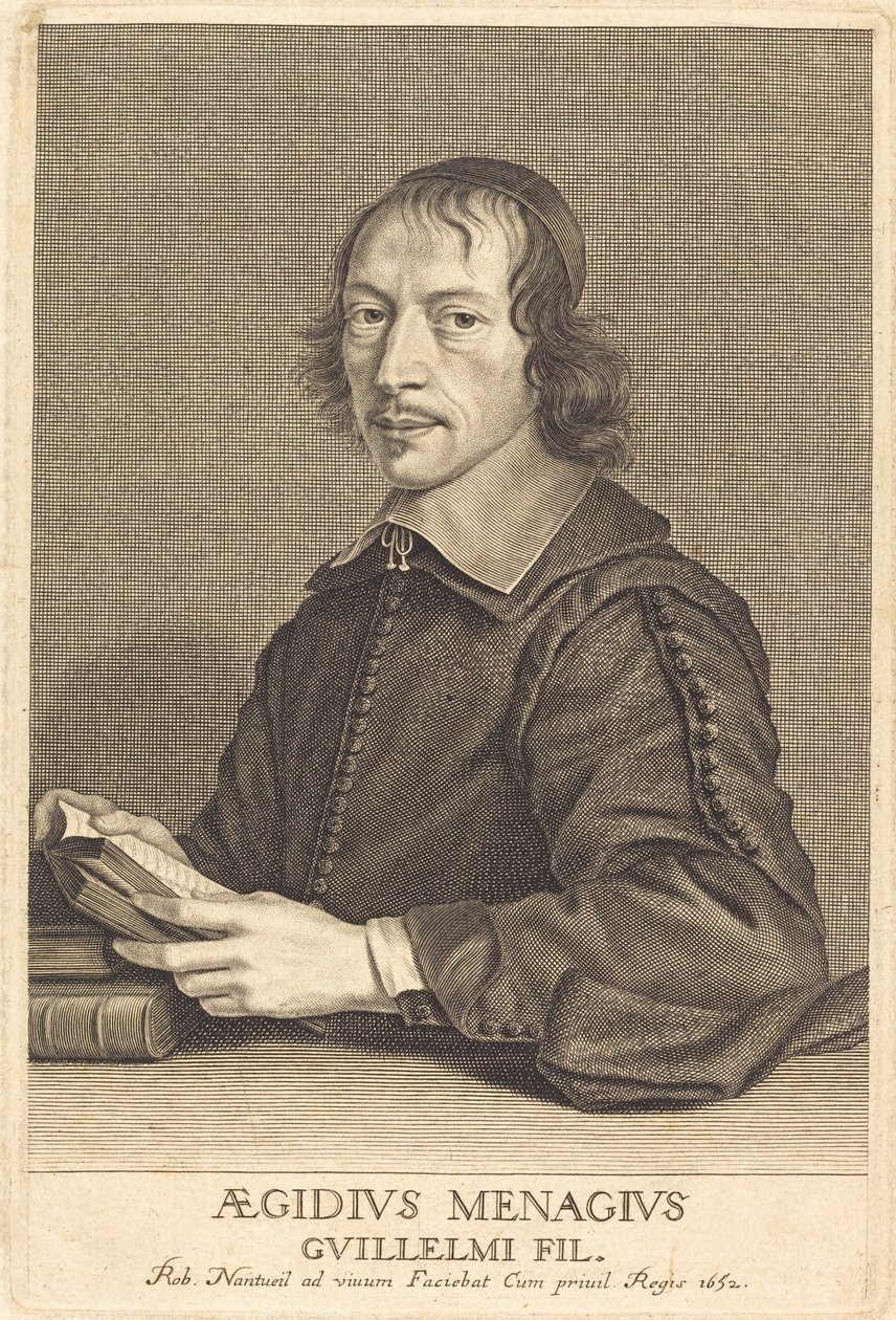 Gilles Ménage - Robert Nanteuil