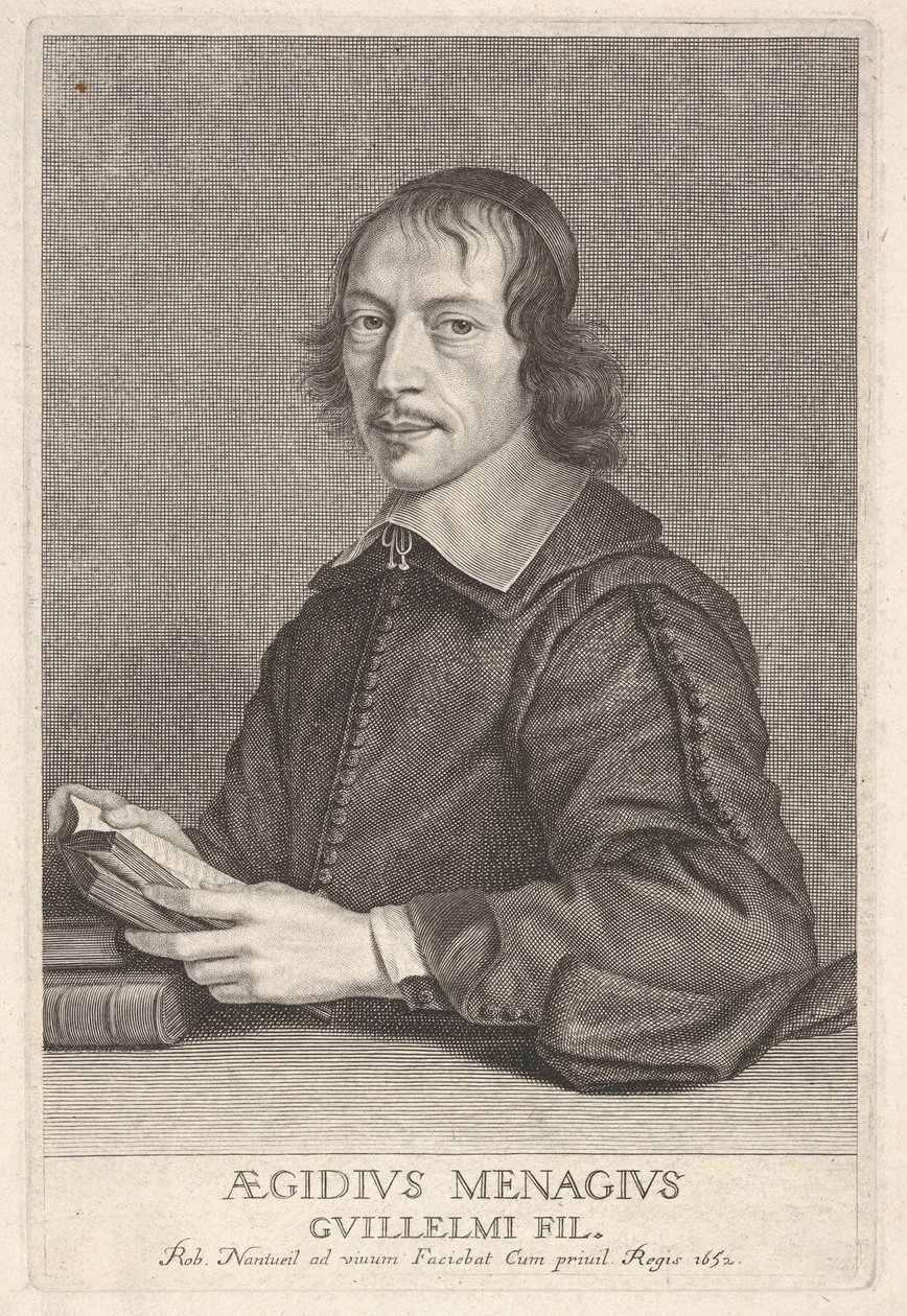 Gilles Ménage - Robert Nanteuil
