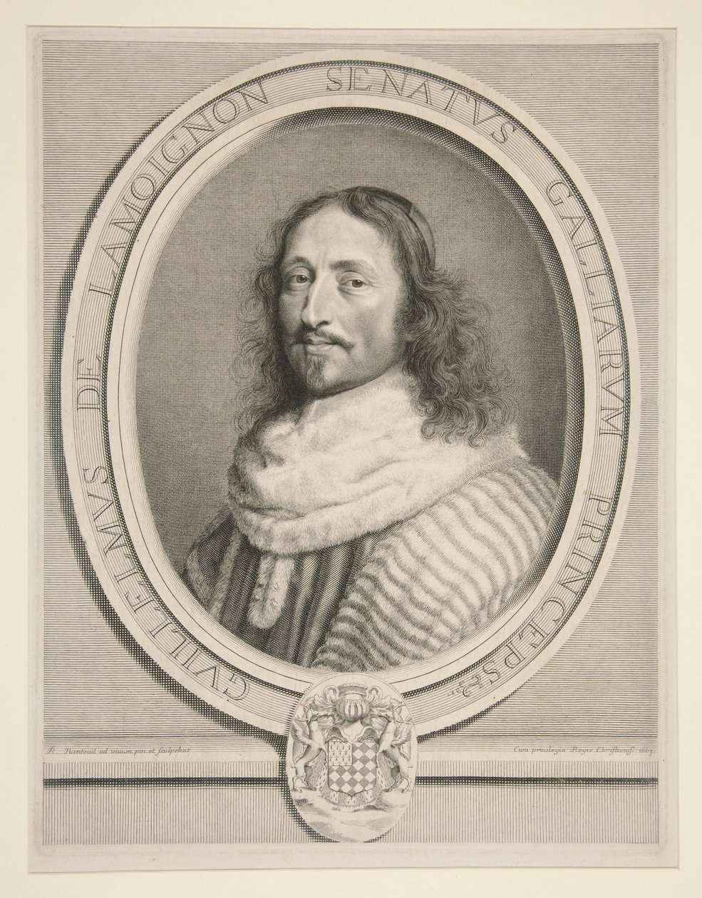 Guillaume de Lamoignon, Marquis de Baville - Robert Nanteuil