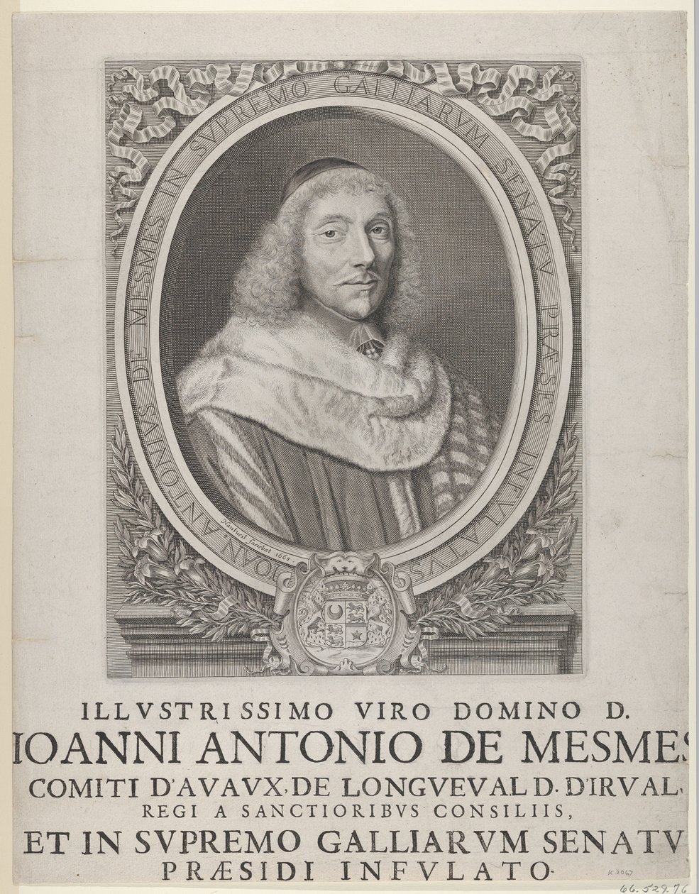 Jean-Antoine de Mesmes, 1658 - Robert Nanteuil
