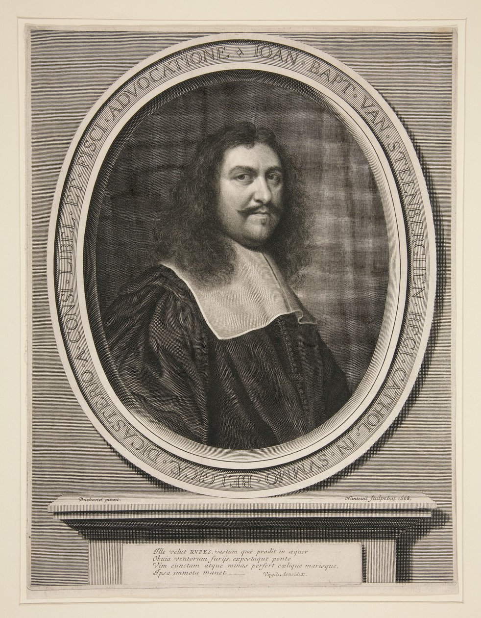 Jean Baptiste van Steenberghen, conseiller du roi au Conseil de Flandre - Robert Nanteuil