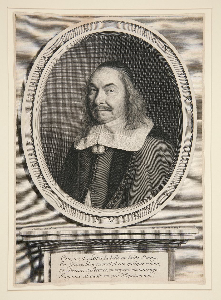 Jean Loret (1595-1665) Écrivain Français - Robert Nanteuil