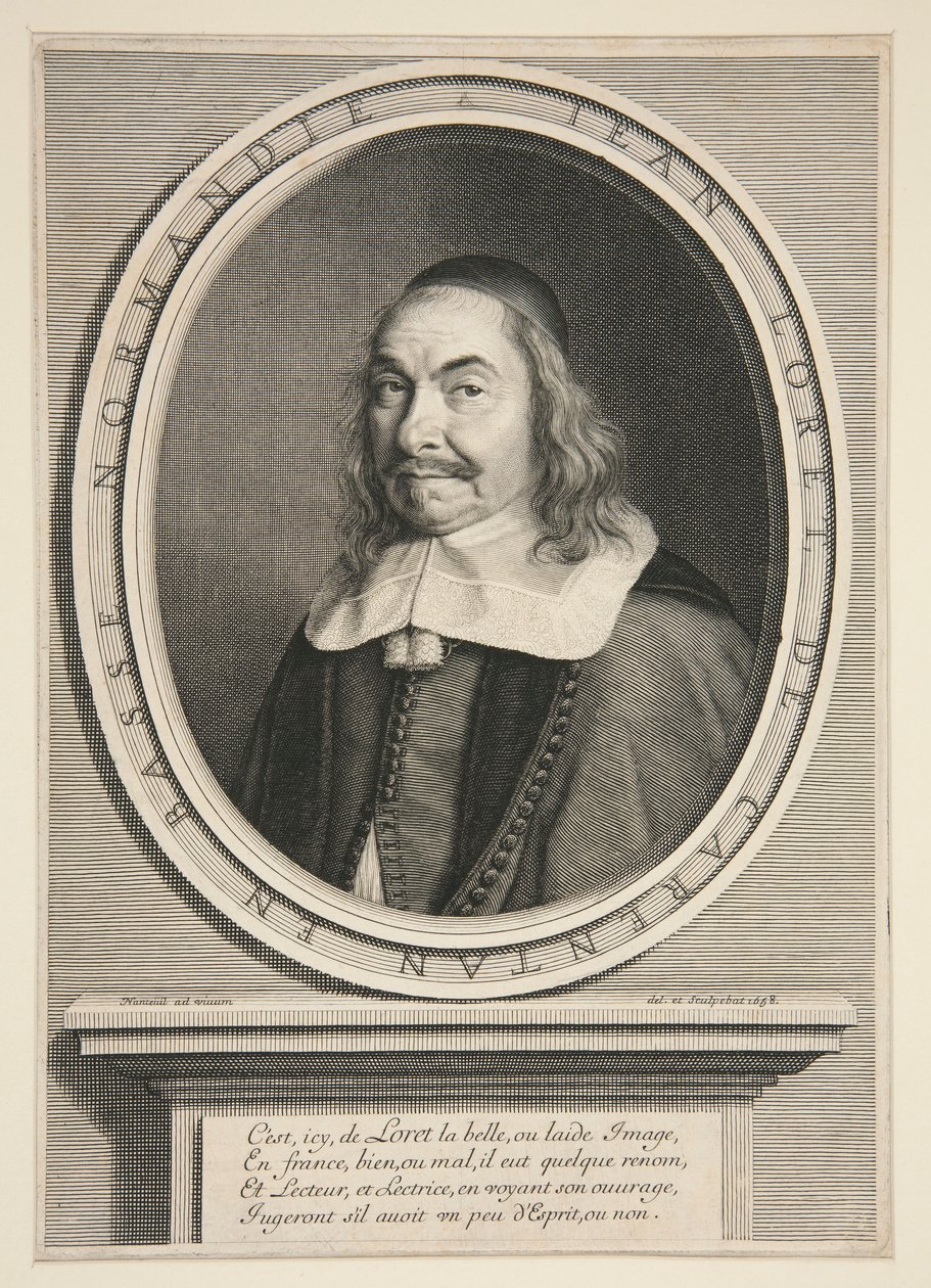 Jean Loret, écrivain français - Robert Nanteuil