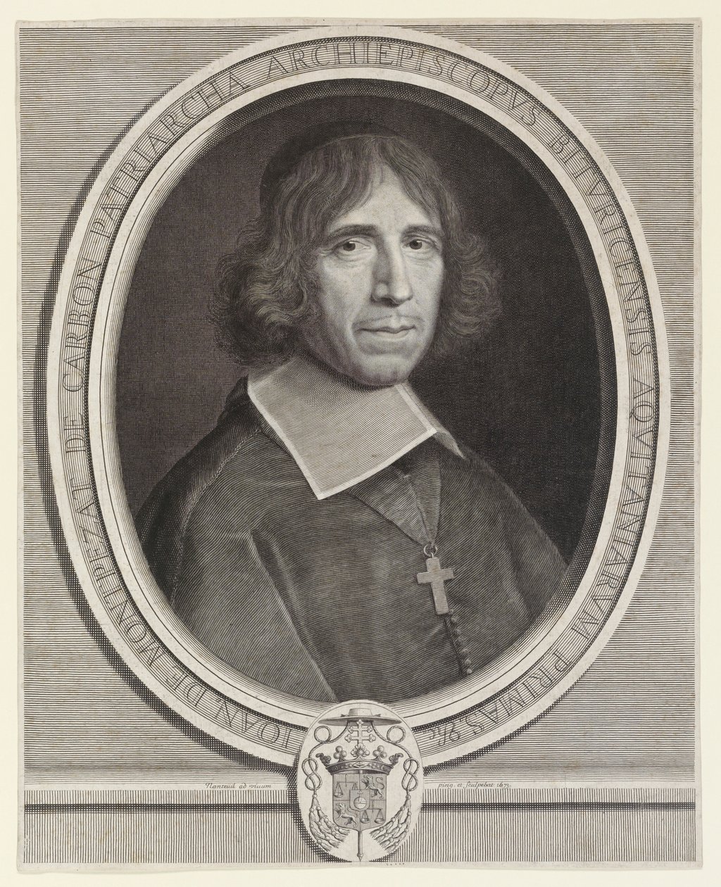 Jean de Montpezat de Carbon, Archevêque de Bourges, puis de Sens - Robert Nanteuil