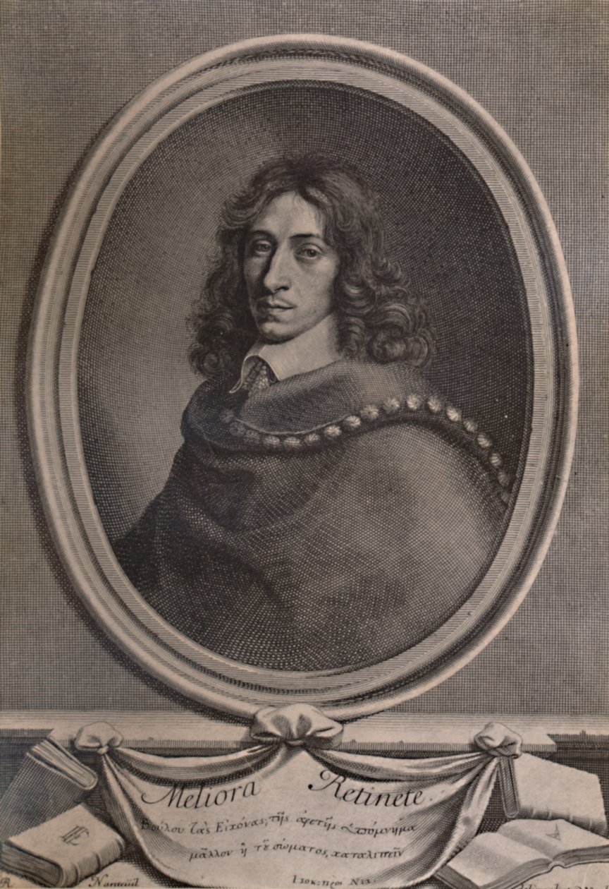 John Evelyn, écrivain anglais, jardinier et diariste, vers 1650, 1894 - Robert Nanteuil