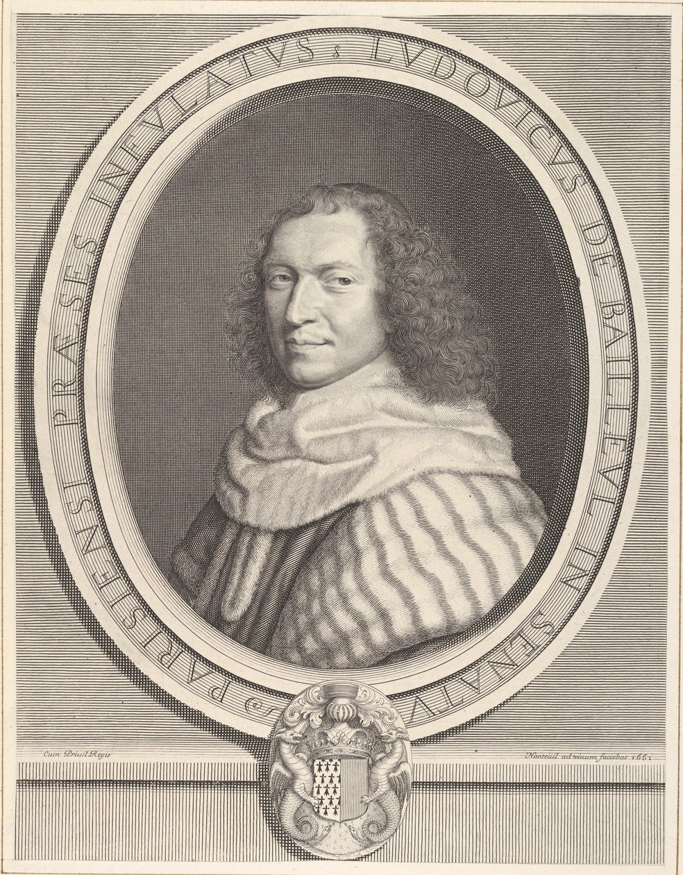 Louis-Dominique de Bailleul, 1660 - Robert Nanteuil