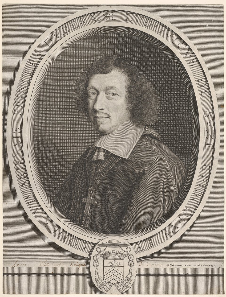Louis-François de La Baume de Suze - Robert Nanteuil