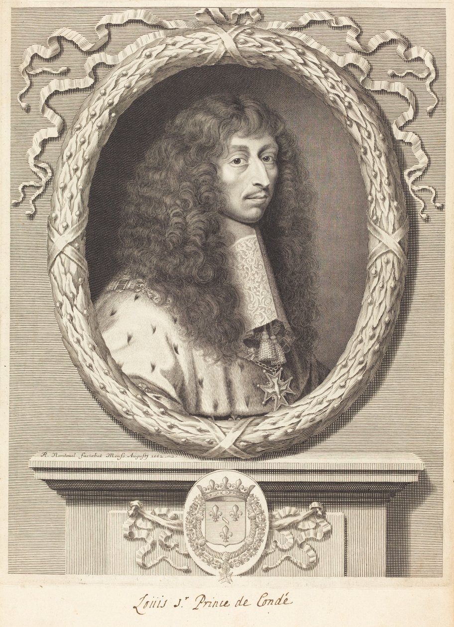 Louis II, prince de Condé - Robert Nanteuil
