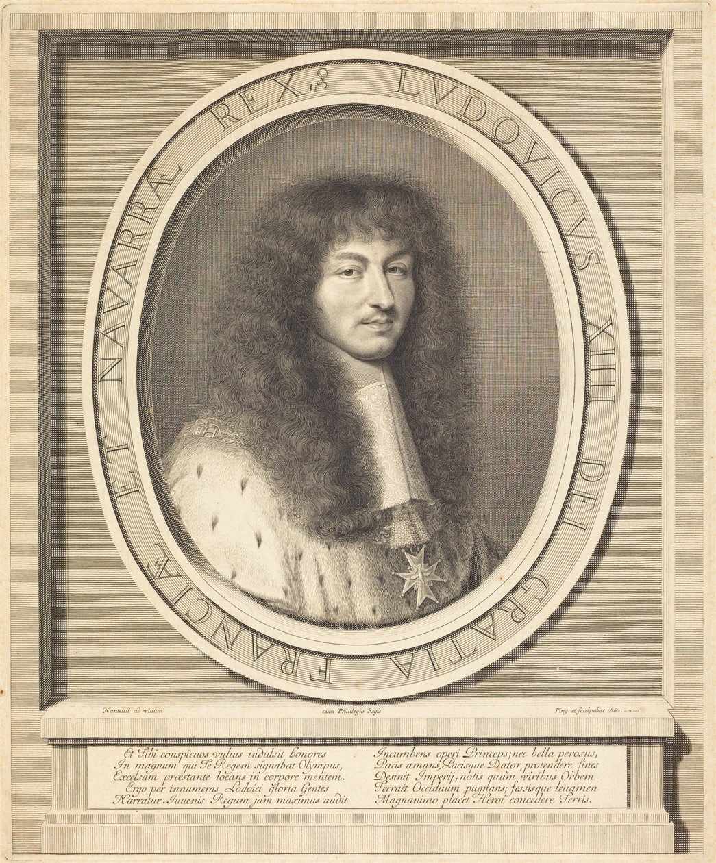 Louis XIV - Robert Nanteuil