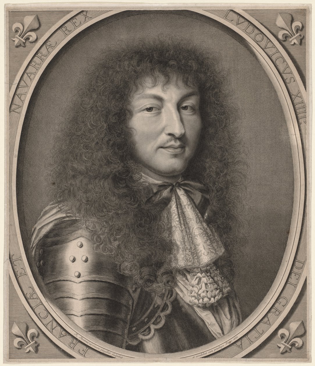Louis XIV, 1666 - Robert Nanteuil
