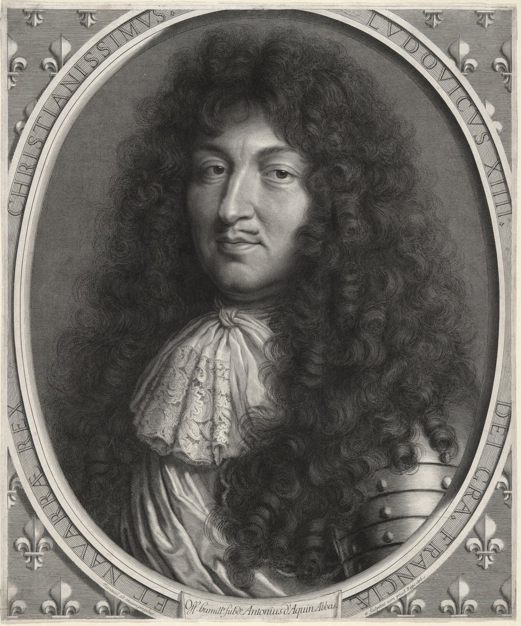 Louis XIV, roi de France (1638-1678) - Robert Nanteuil