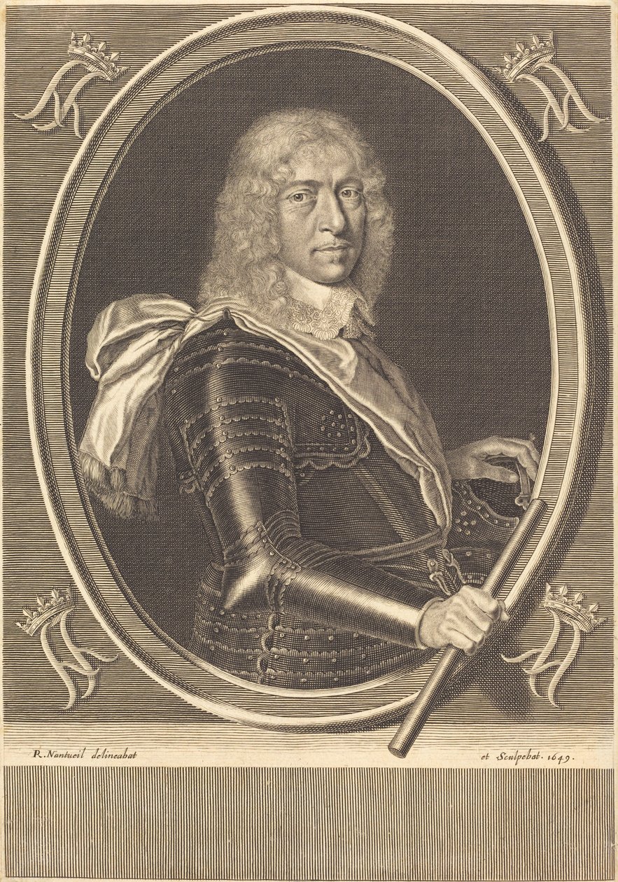 Louis de Bourbon-Vendôme, Duc de Mercoeur - Robert Nanteuil