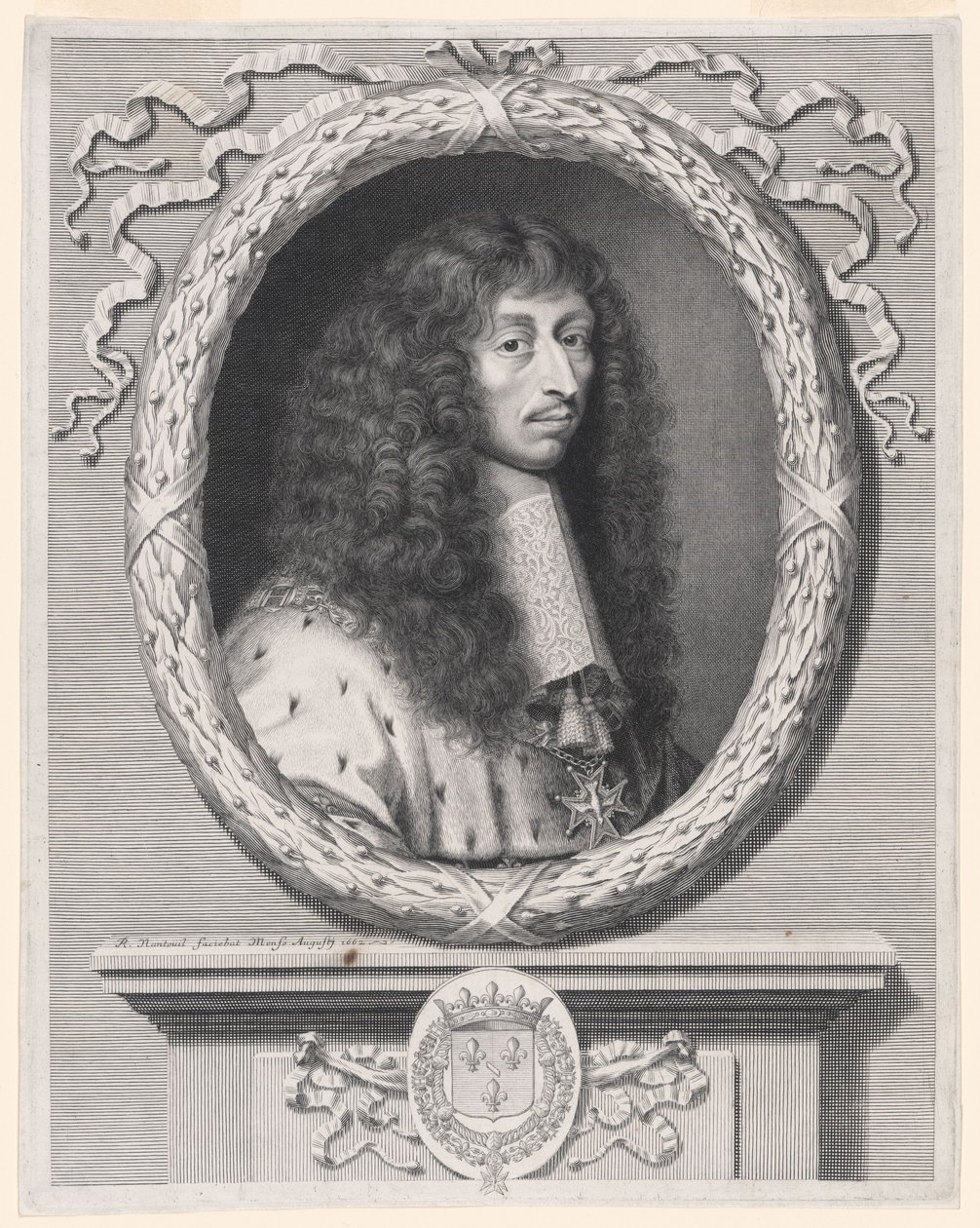Louis de Bourbon, IIe du nom, Prince de Condé, surnommé Monsieur le Prince (1621-1686) - Robert Nanteuil
