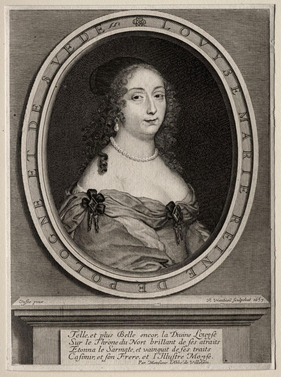 Marie Louise de Gonzague, Reine de Pologne - Robert Nanteuil