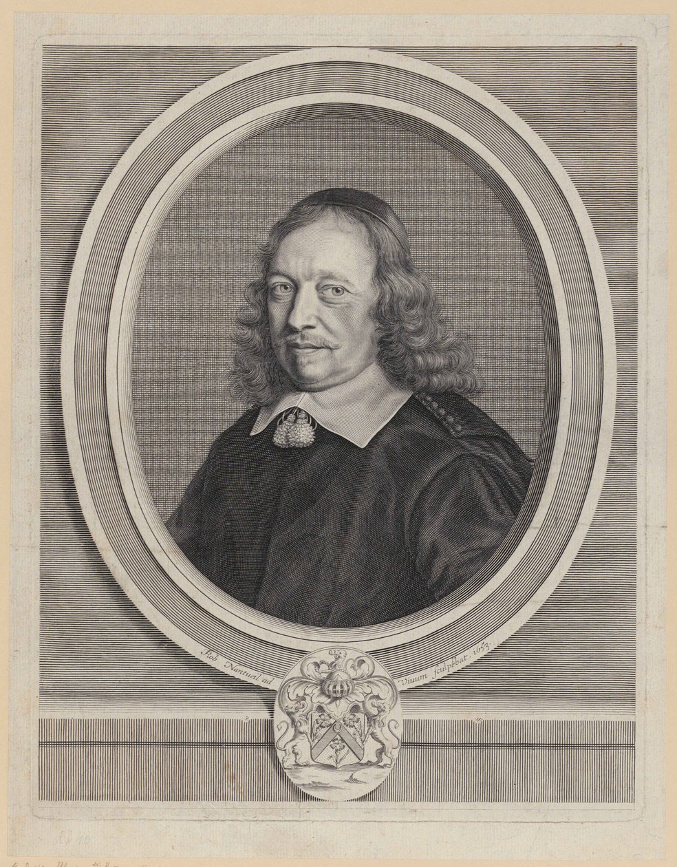 Portrait de Gilles Blondeau - Robert Nanteuil