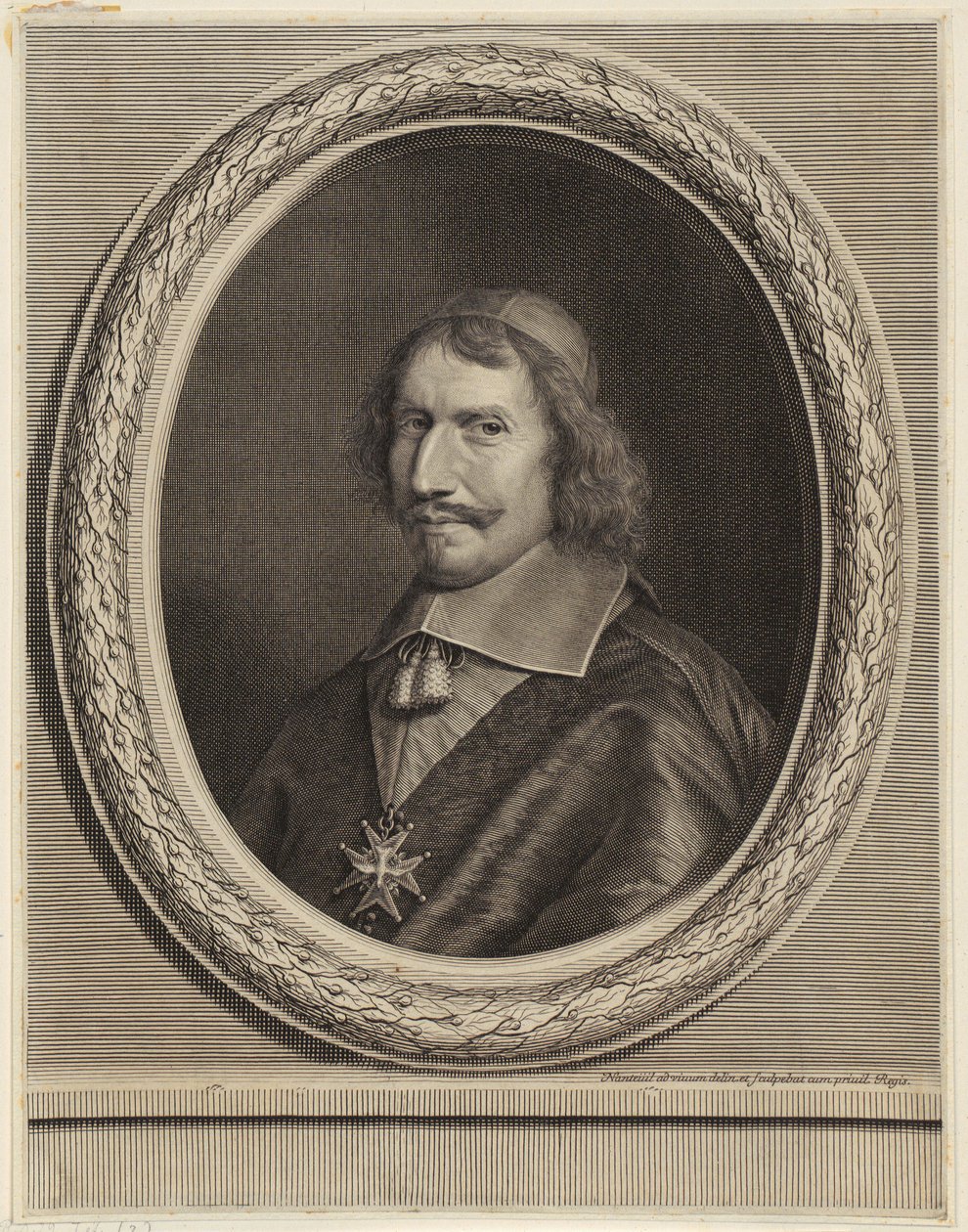 Portrait du cardinal Antonio Barberini - Robert Nanteuil