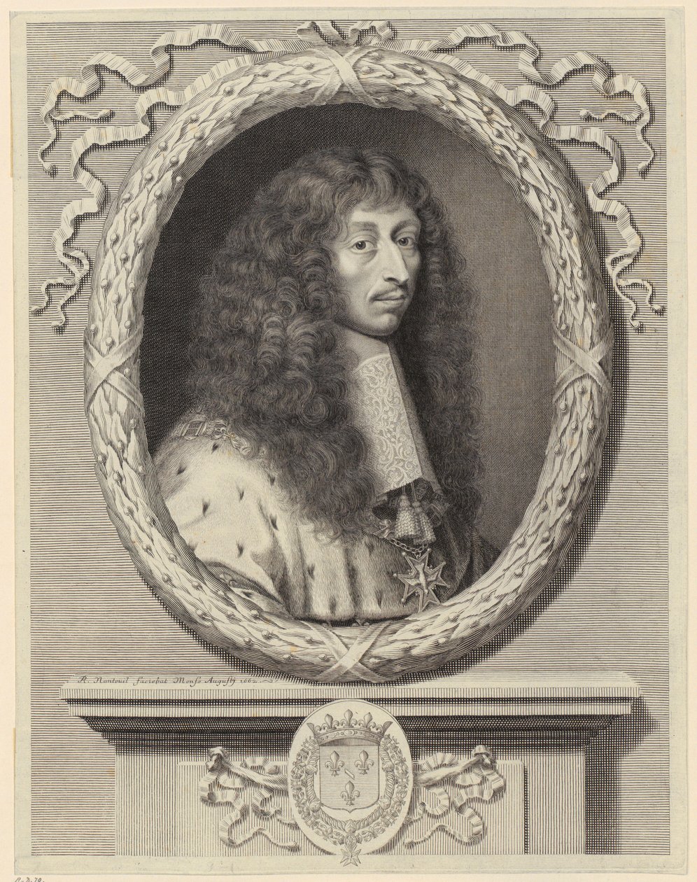Portrait de Louis II de Bourbon, prince de Condé [Le Grand Condé] - Robert Nanteuil