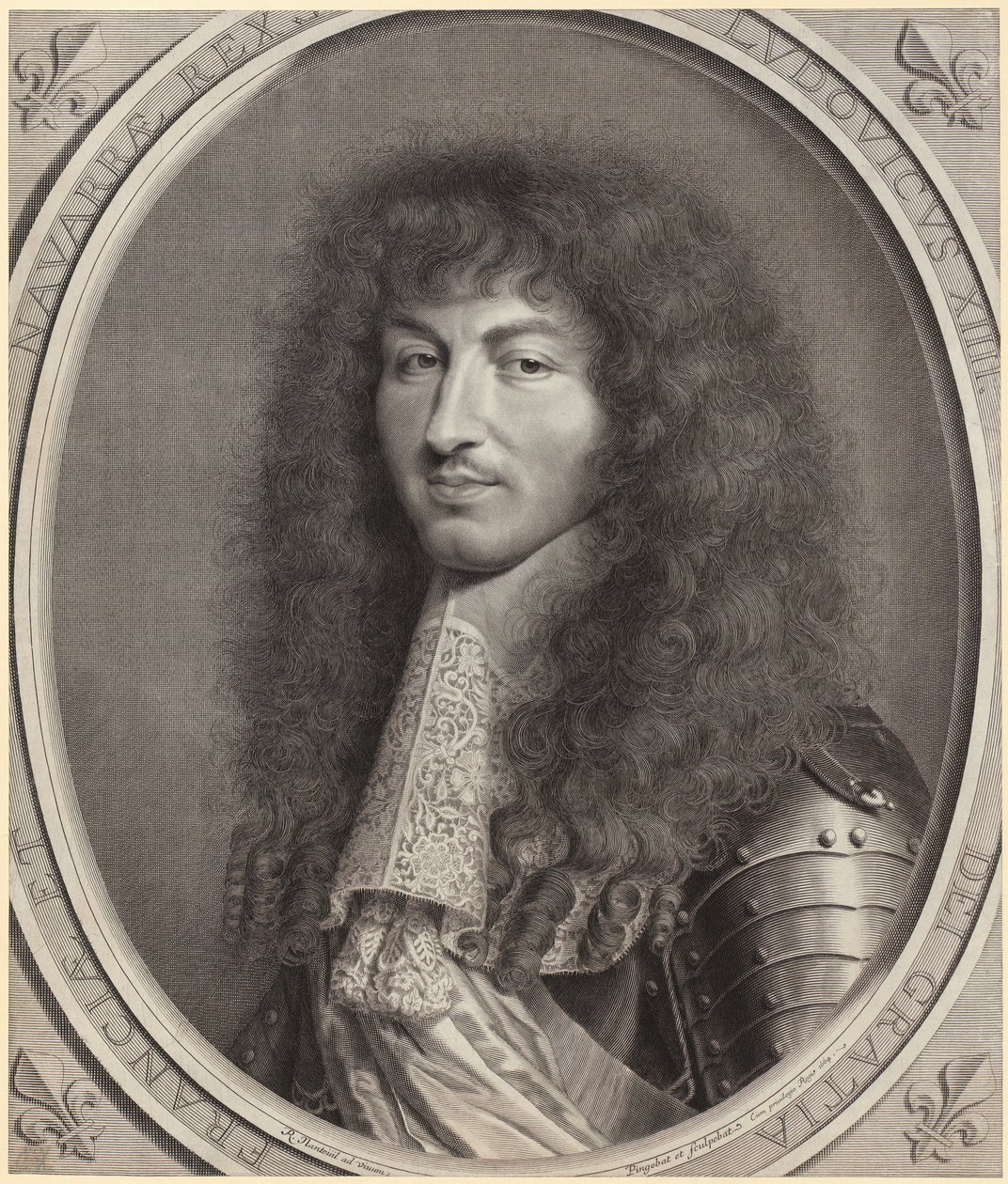 Portrait de Louis XIV - Robert Nanteuil