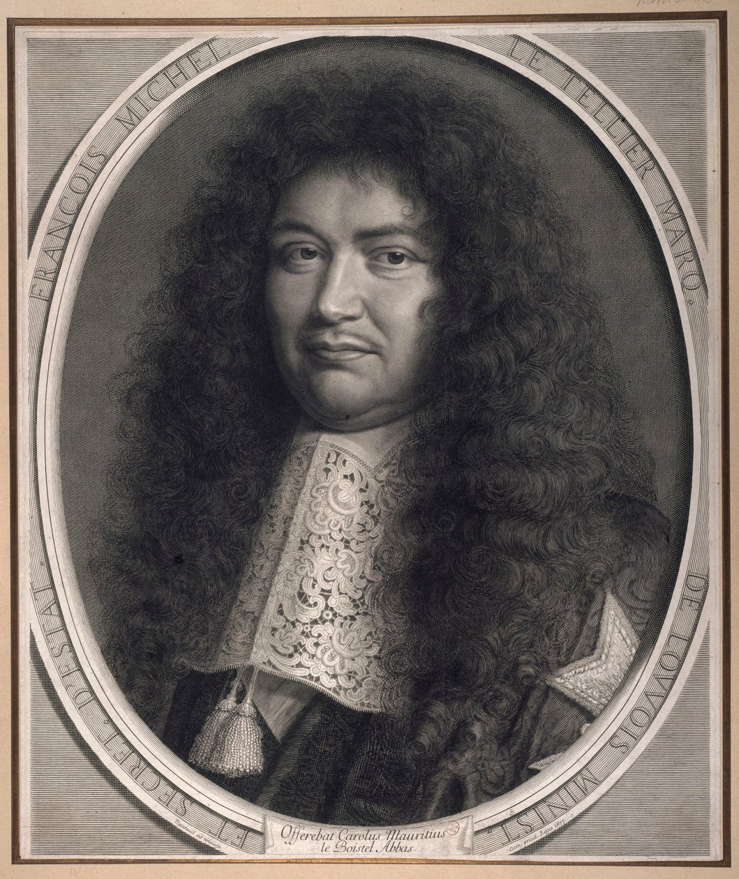 Portrait de François Michel Le Tellier, marquis de Louvois, ministre et secrétaire d