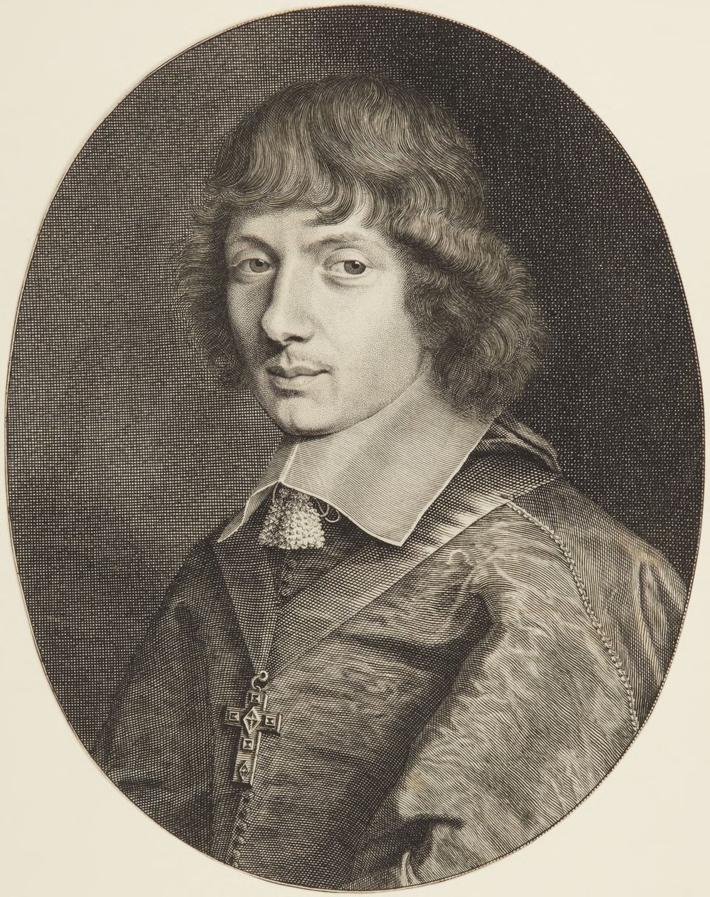 Portrait de François de Clairmont-Tonnerre - Robert Nanteuil