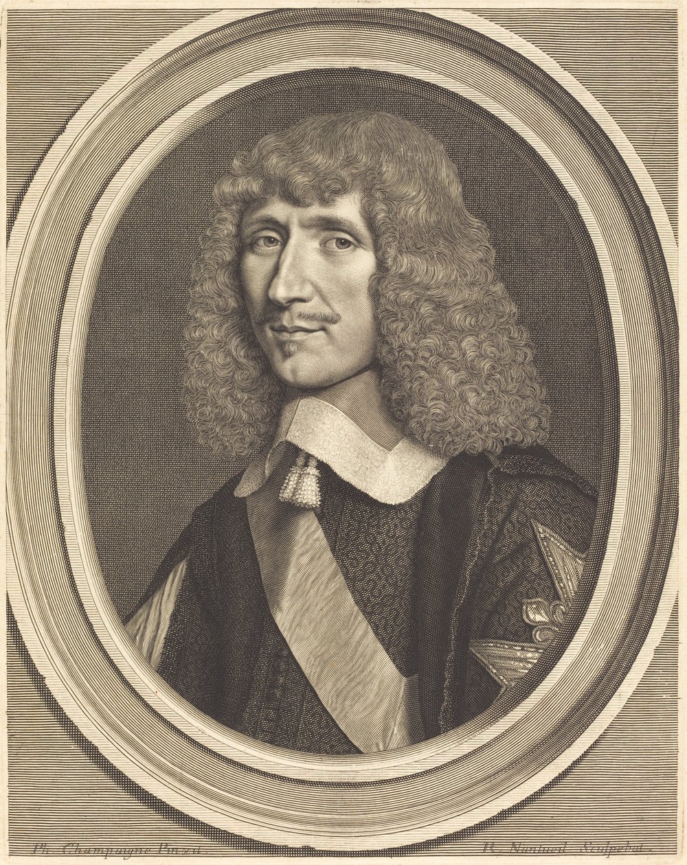 Léon-Bouthillier, Comte de Chavigny - Robert Nanteuil after Philippe de Champaigne