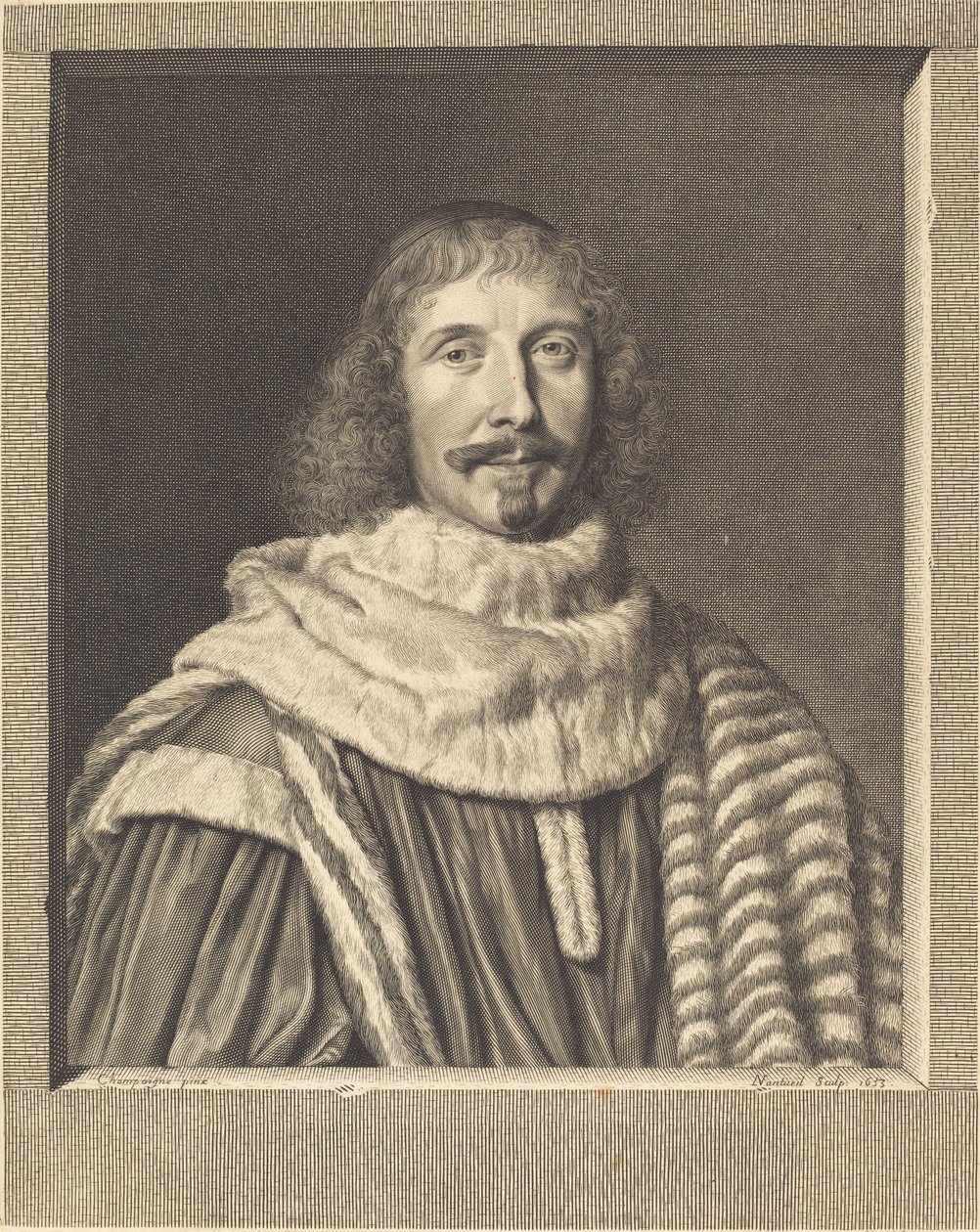 Pompone II de Bellievre - Robert Nanteuil after Philippe de Champaigne