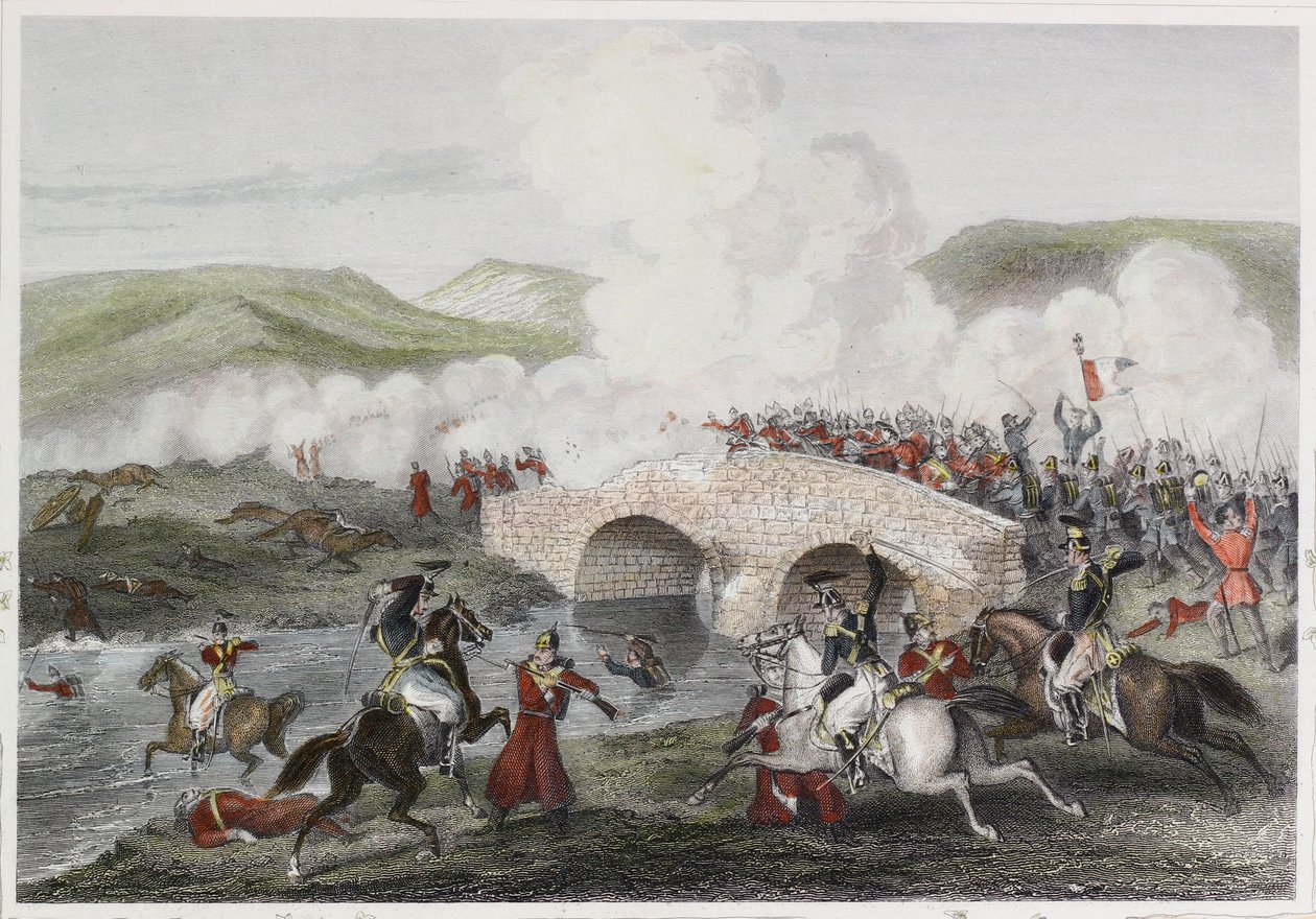Bataille de la Tchernaïa - Robert Neal after Hind
