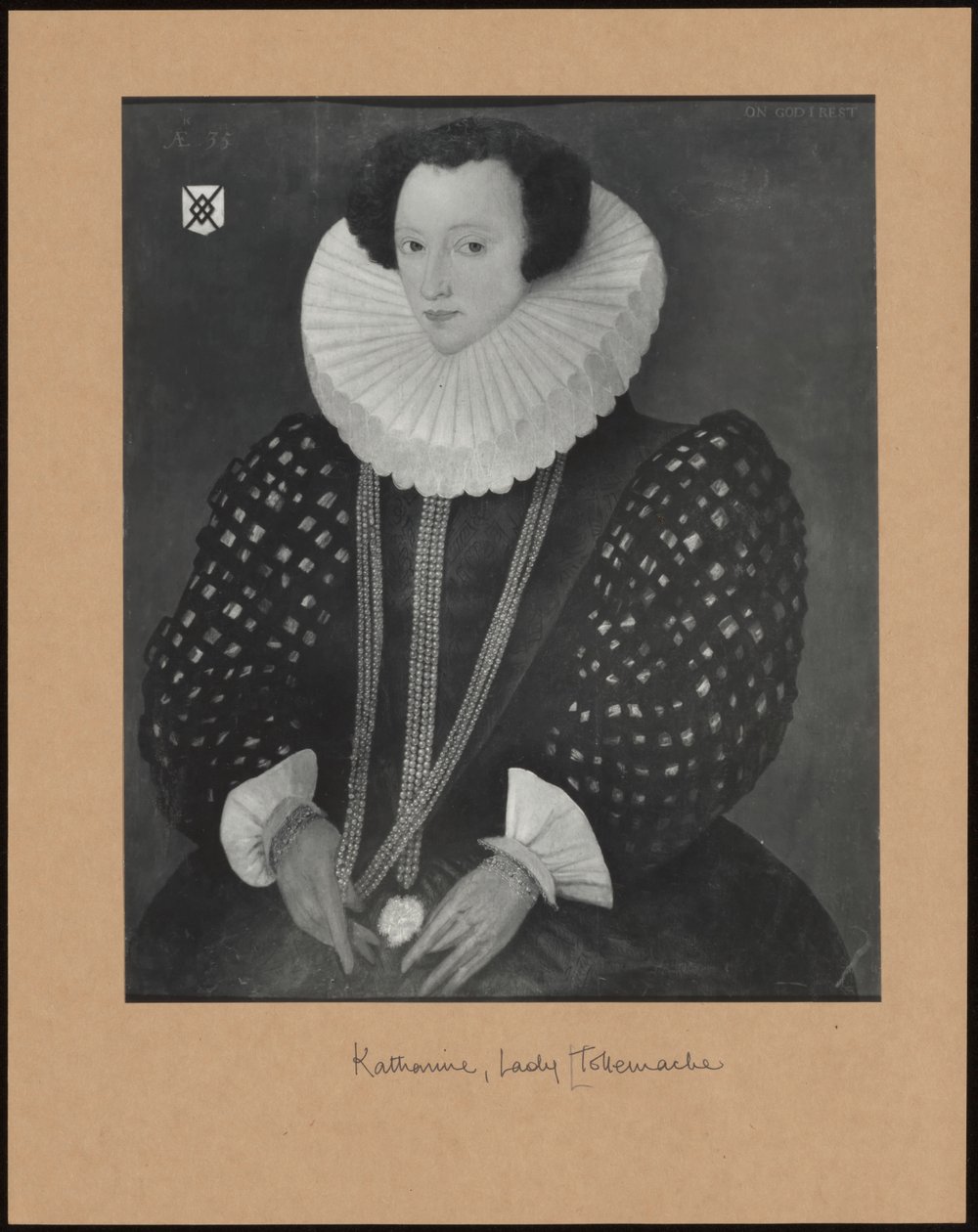 Katherine, Lady Tollemache - Robert Peake the elder