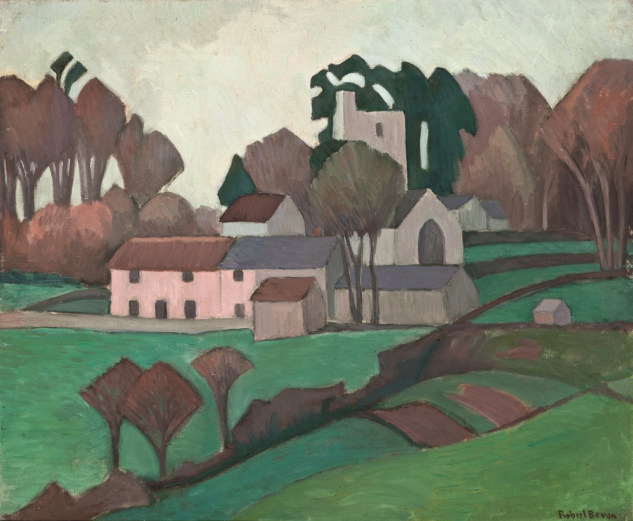 Église de Clayhidon - Robert Polhill Bevan