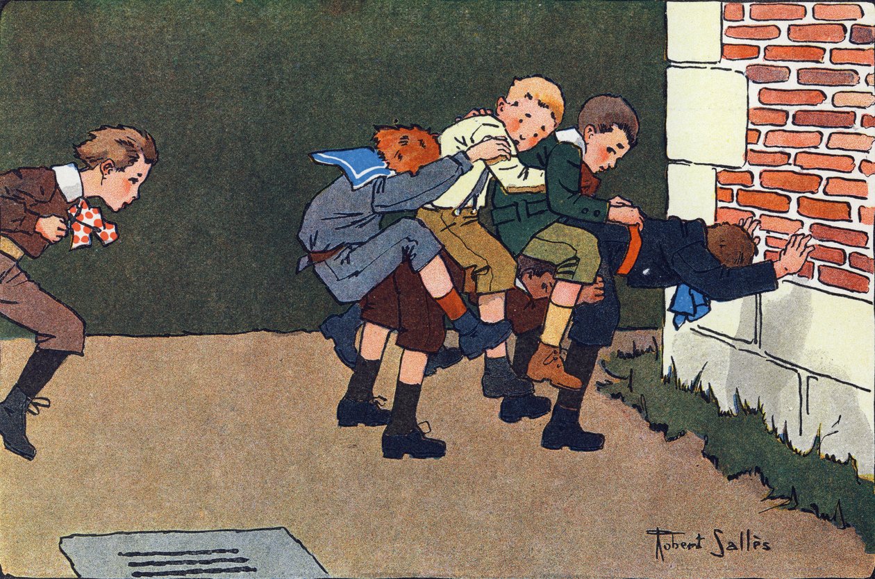Le cheval fondu (sauter sur le dos d
