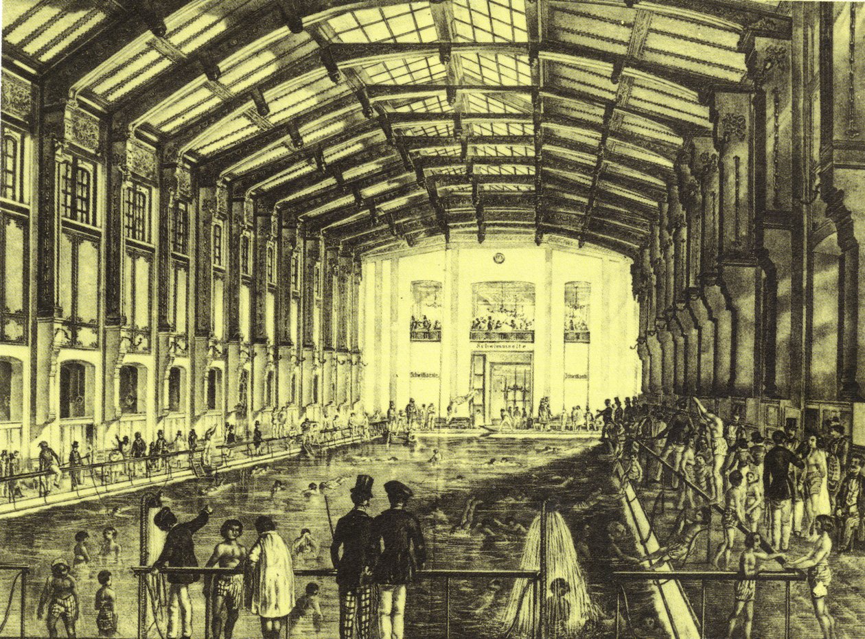 Piscine intérieure et salle de danse Sophienbad, Vienne - Robert Schediwy