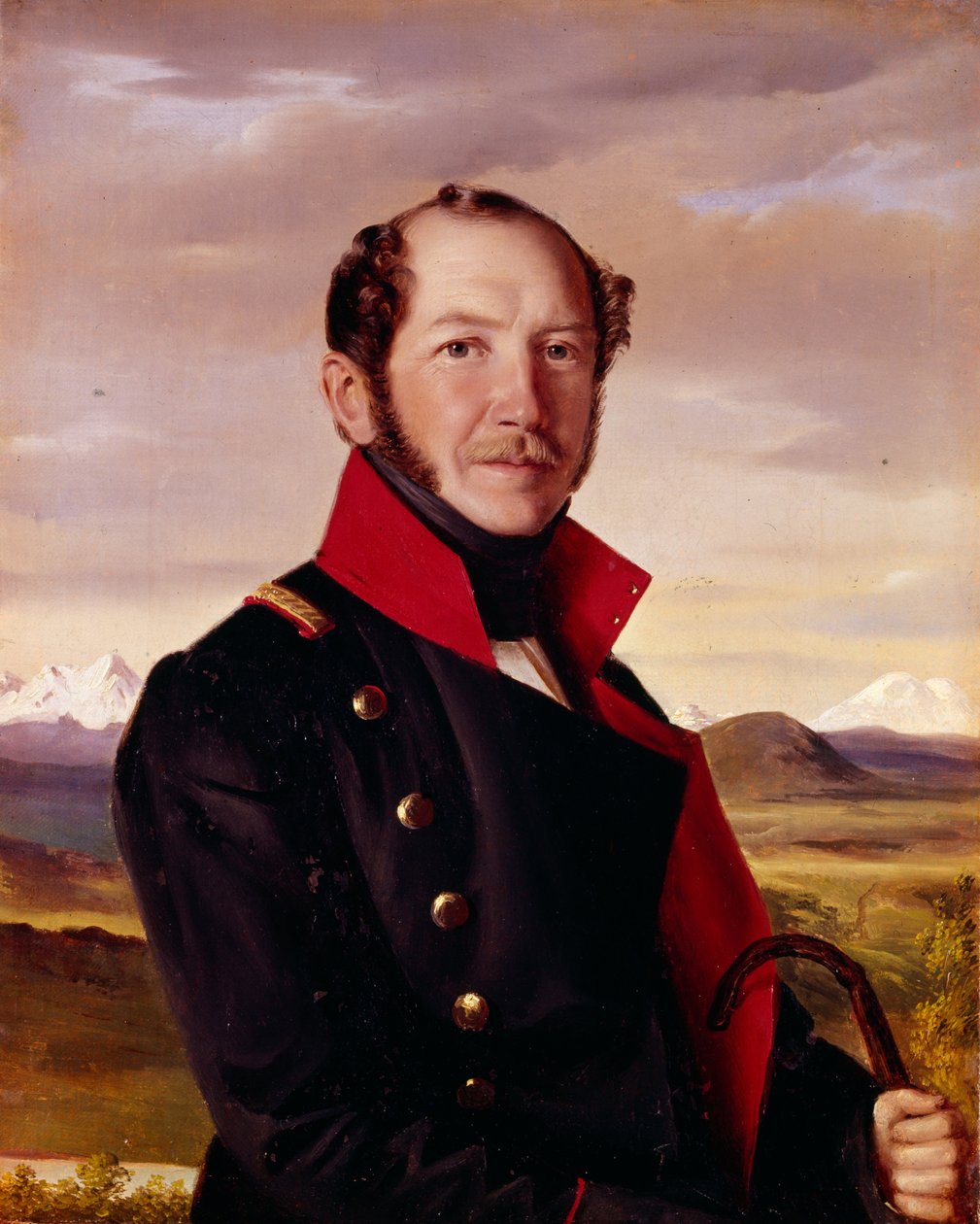 Nikolai Lorer dans le Caucase, 1838 - Robert Schwede