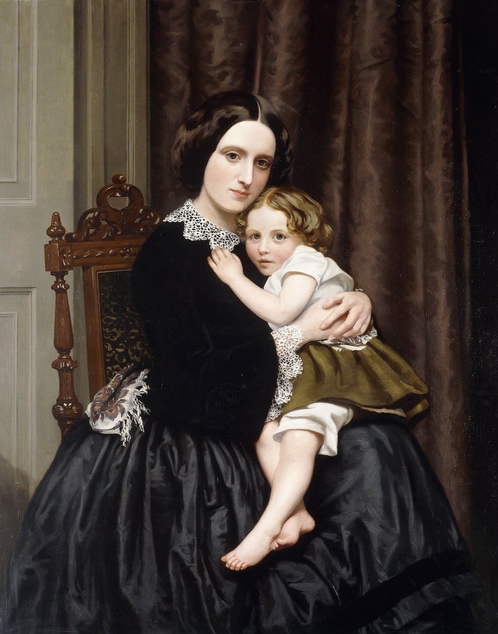 Une mère et son enfant - Robert Scott Tait