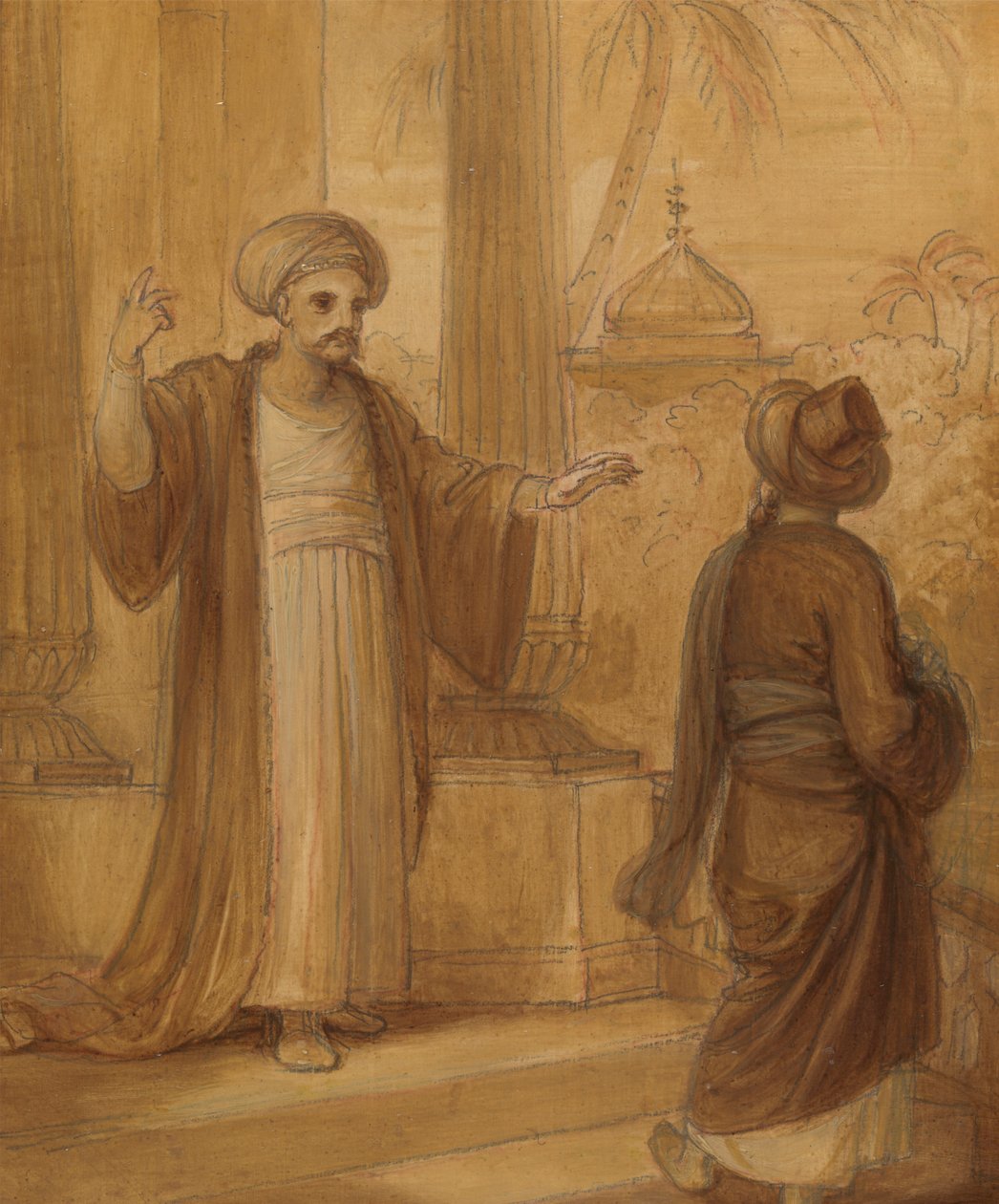 Illustration pour une Romance Orientale, possiblement 