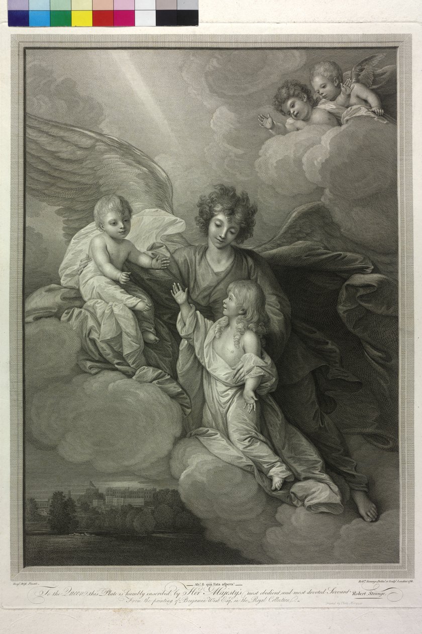 Apothéose des enfants défunts du roi George III d