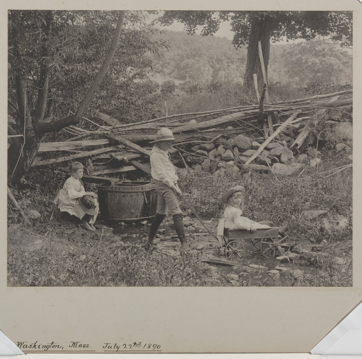 Mont Washington, Massachusetts, 22 juillet 1890, 1890 - Robert Stuart Redfield