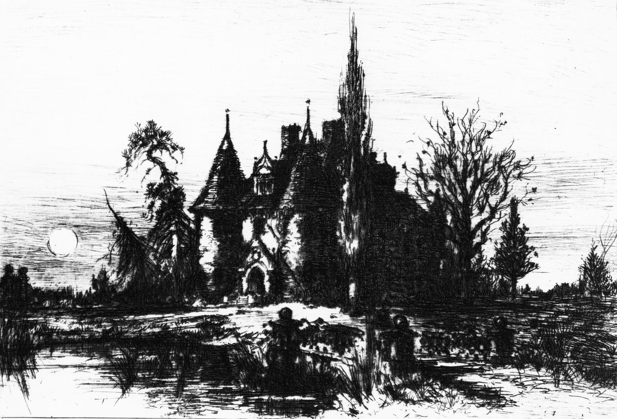 La Maison Usher, illustration de 